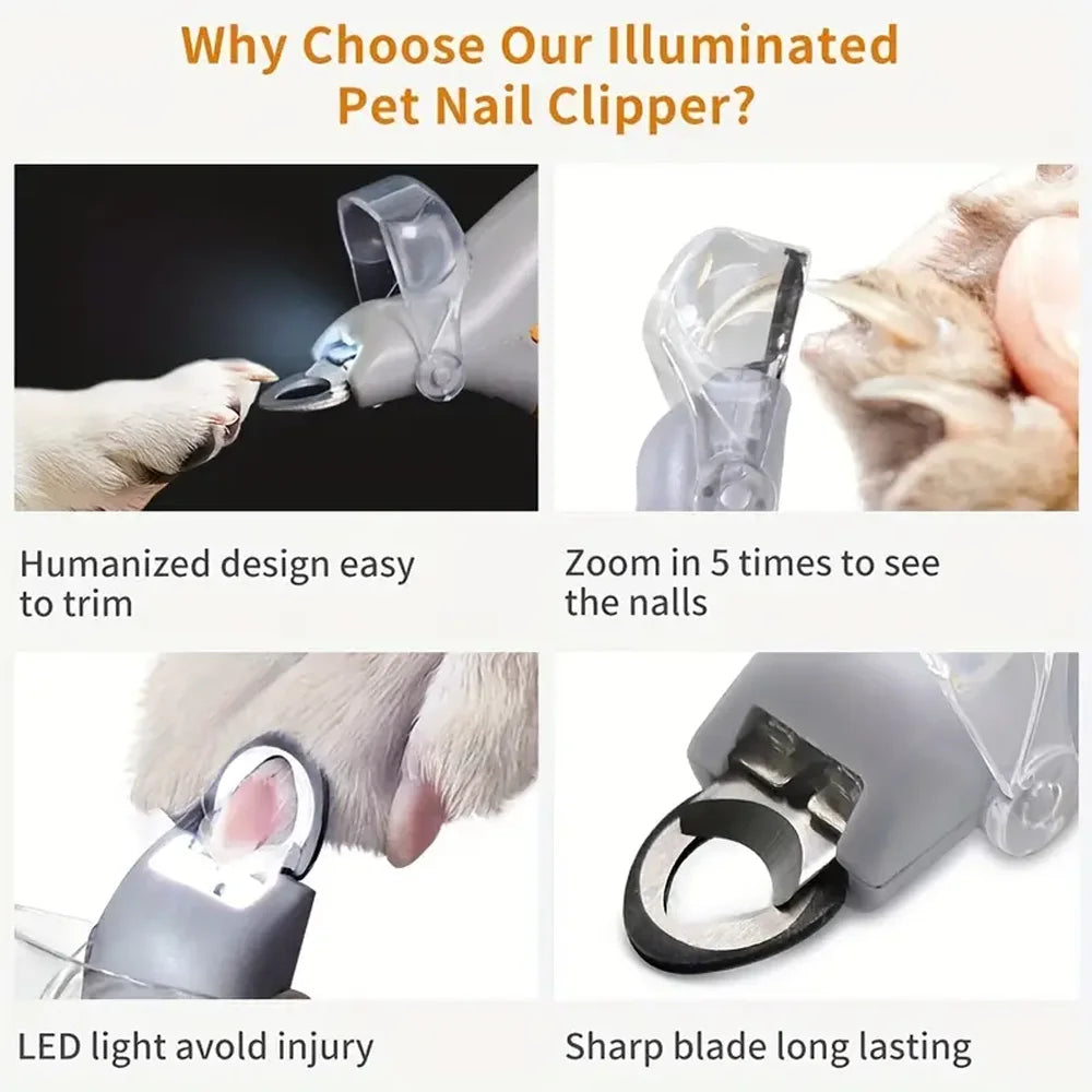 clearcut™ led grooming clippers