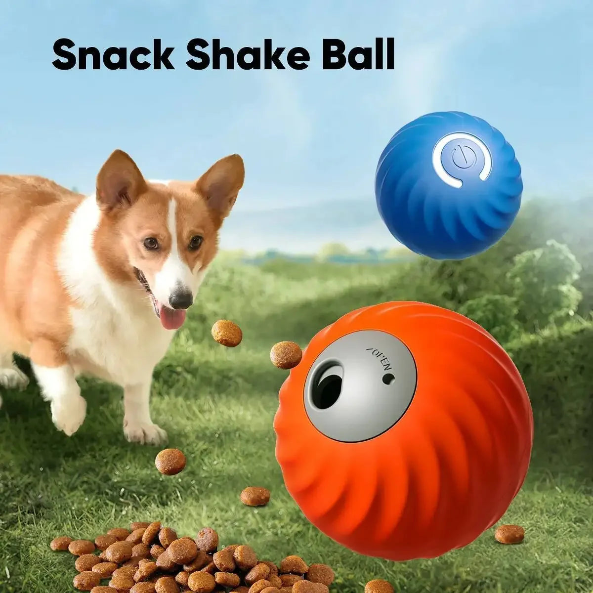 activepet™ toy -  2-in-1 electric ball for dogs and cats