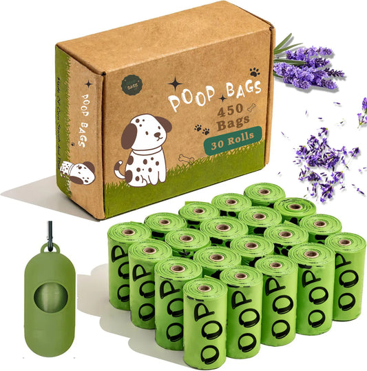 CleanTrail™ Eco Dog Poop Bags with Holder
